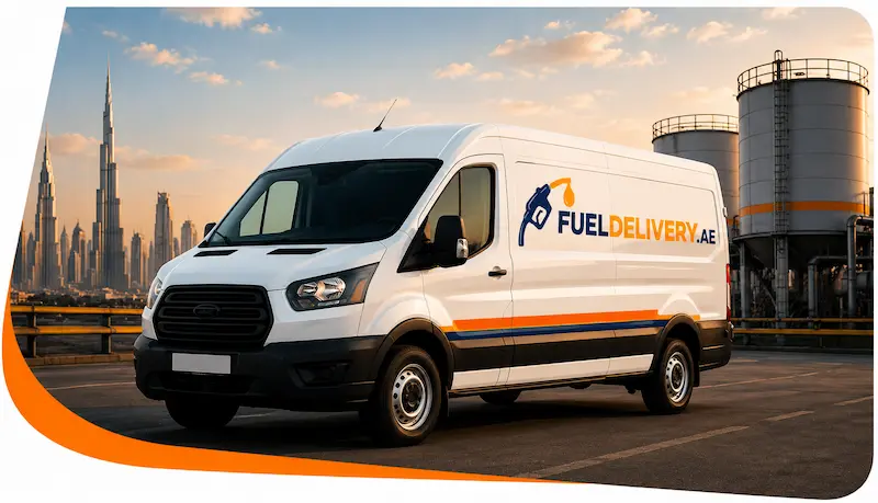 Mobile fuel delivery service covering all major areas across Dubai.