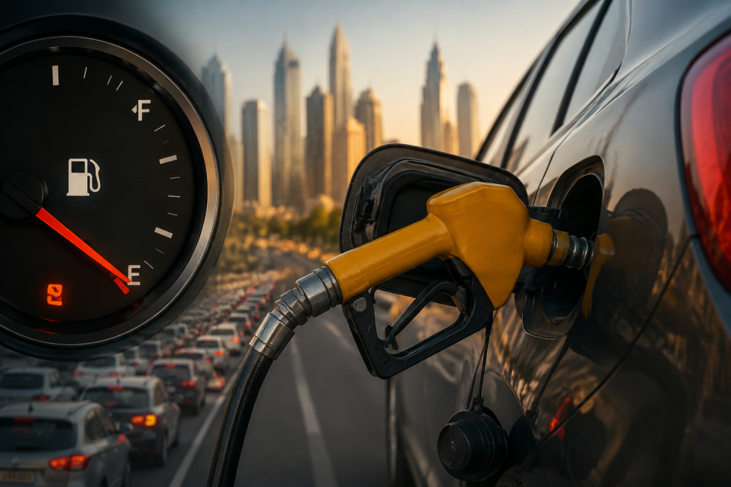 Car using more petrol than before